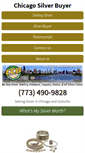 Mobile Screenshot of cook-county-silver-buyer.com